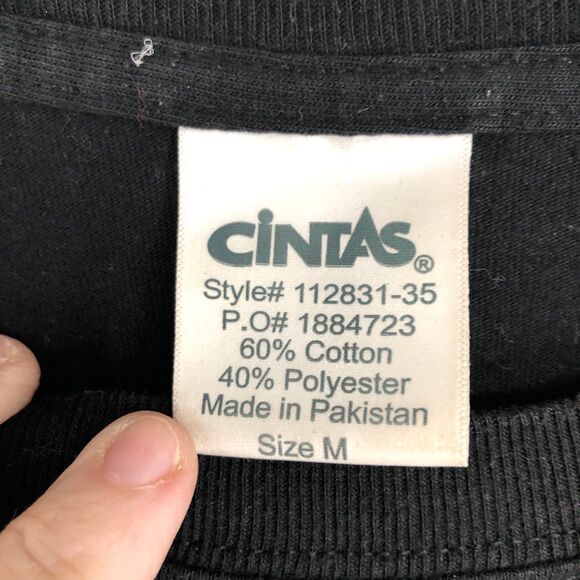 Vintage Jack in the Box Long-Sleeved T-Shirt, Work Uniform, Fast Food Logo SZ M - Picture 7 of 8